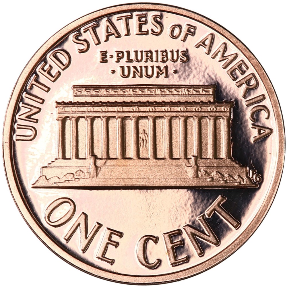 1992 S Lincoln Memorial Cent Gem Deep Cameo Proof Penny
