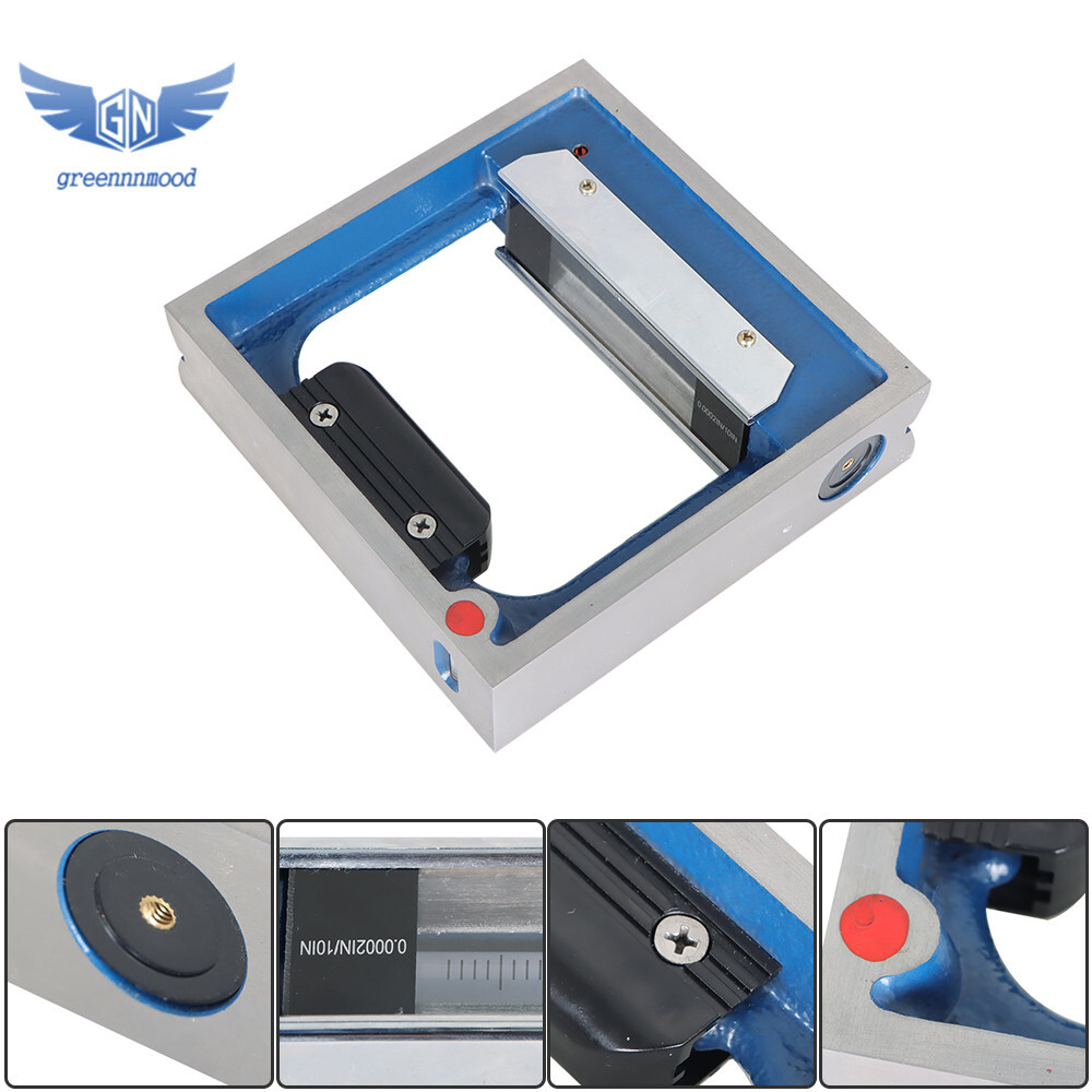 6" × 1-1/2" × 6" PRECISION FRAME SPIRIT LEVELS LEVEL