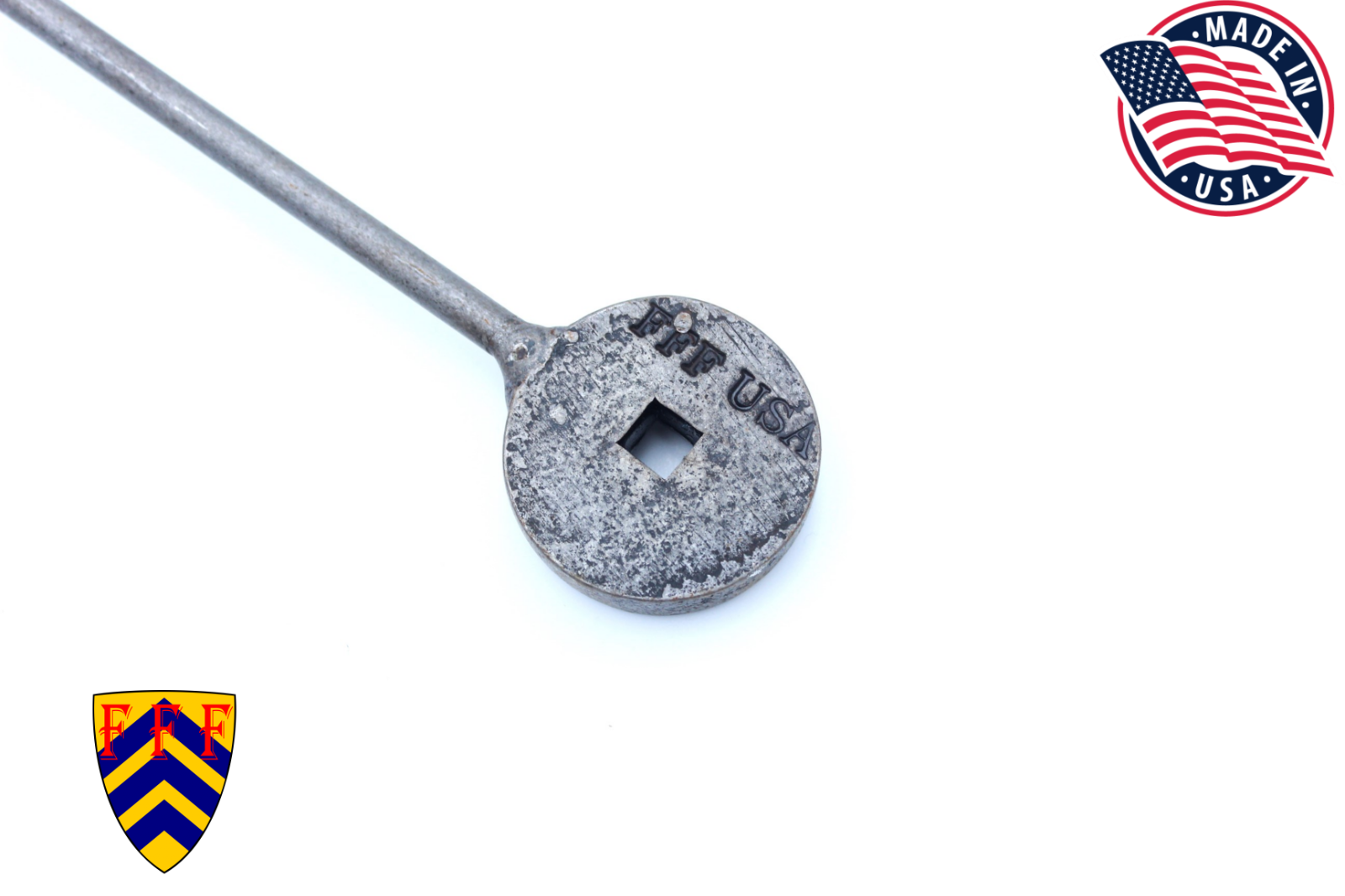 Fiery Furnace Blacksmith - 1/4-inch Nail Header - MADE IN AMERICA