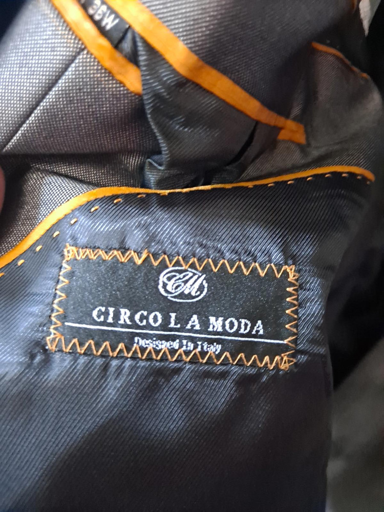 Circo La Mode Microtech Gray 3 Button Blazer