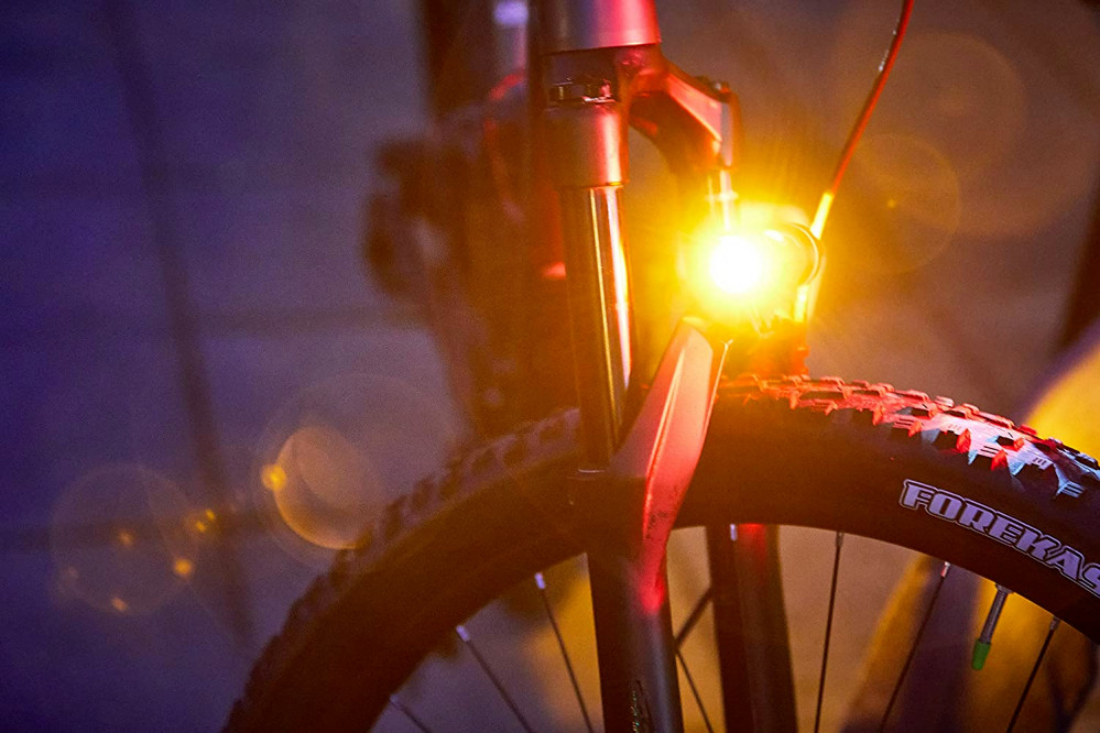 Brightside. Side Lights for Cyclists. Bright, Amber, Rechargeable, 36hr...
