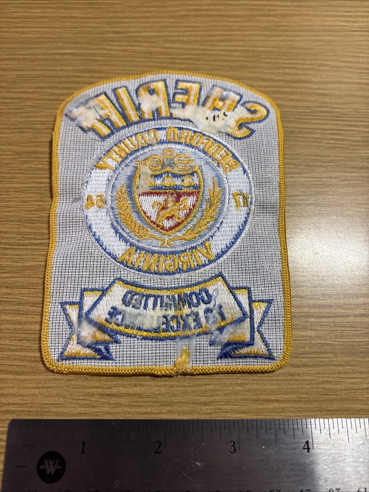 Bedford County Virginia Sheriff Patch