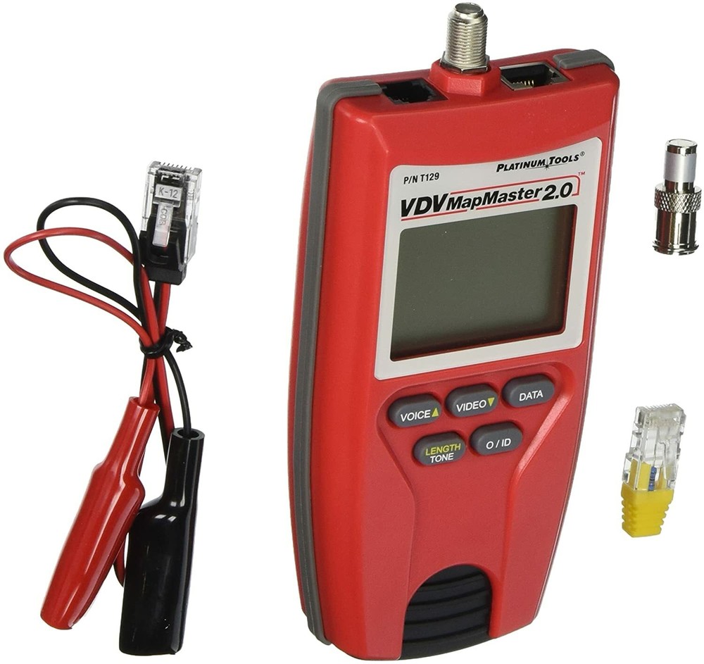 Platinum Tools T129 Vdv Mapmaster 2.0 Tester. Box.