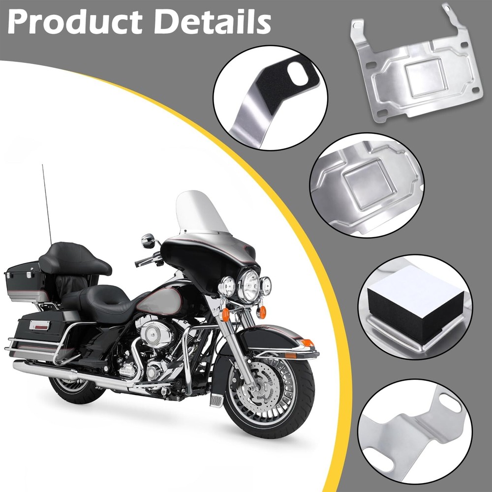 Custom Dynamics License Plate Relocation Kit #CD-LPR-KIT Harley Davidson