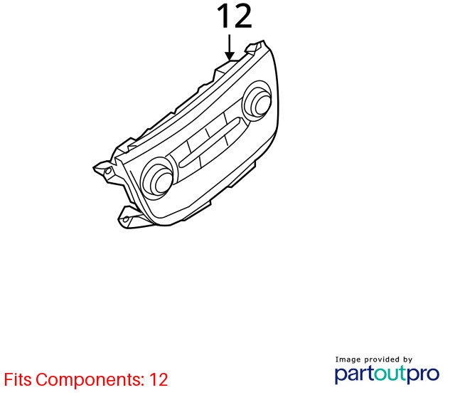 275004AT4A Temperature Control Module From 2018 SENTRA (11592843