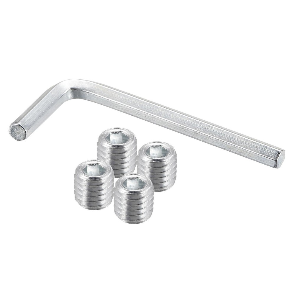 Internal handlebar hexagonal nut, 4pcs M8x1.25mm spin lock collar screw