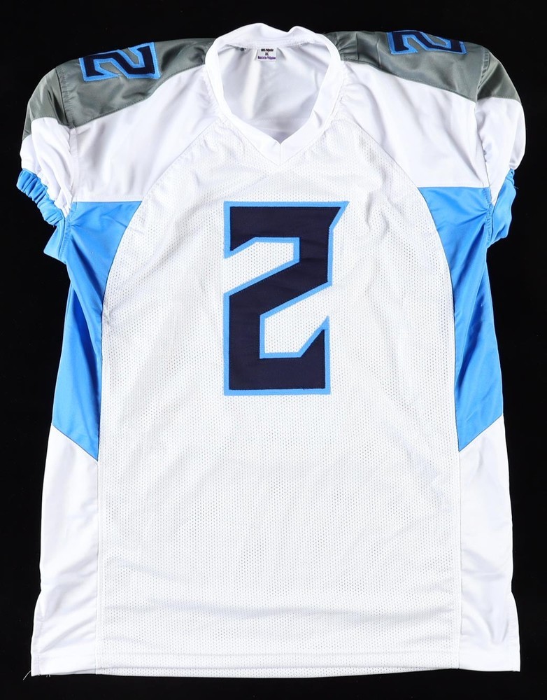 Tyjae Spears Signed Jersey (JSA)