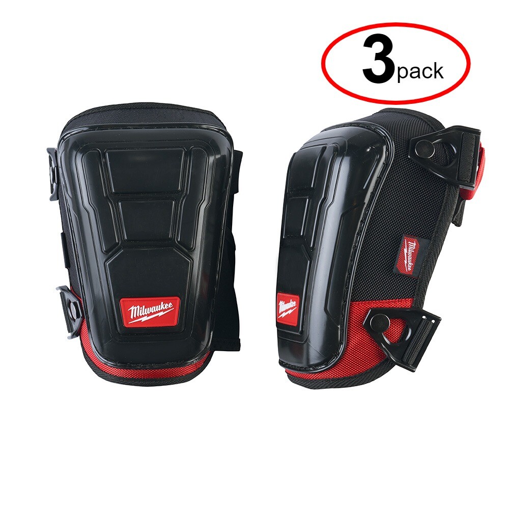 Milwaukee 48-73-6030 Performance Hard Shell Knee Pad  - (3Pack)