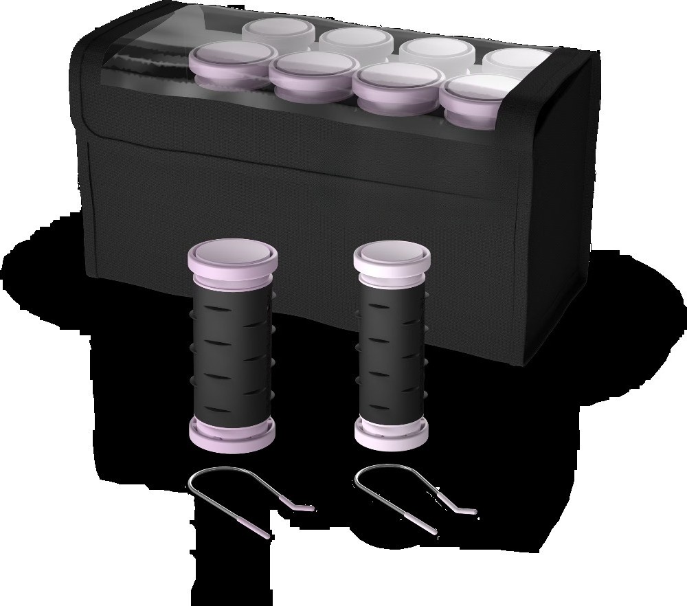 (2 pack) H1015E 10pc Ceramic Ionic Compact Setter