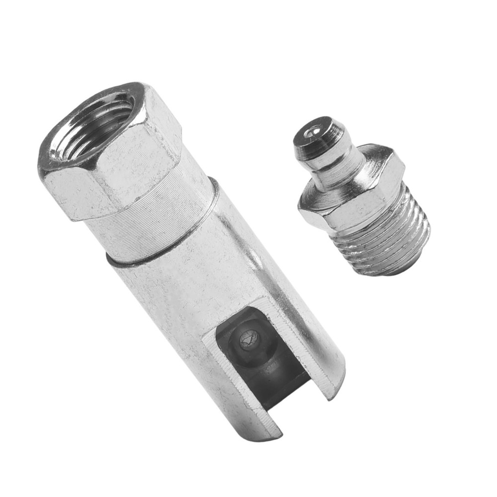 Right Angle 90 Degree Push-on Grease Coupler With 1/8 Inch NPT Threads