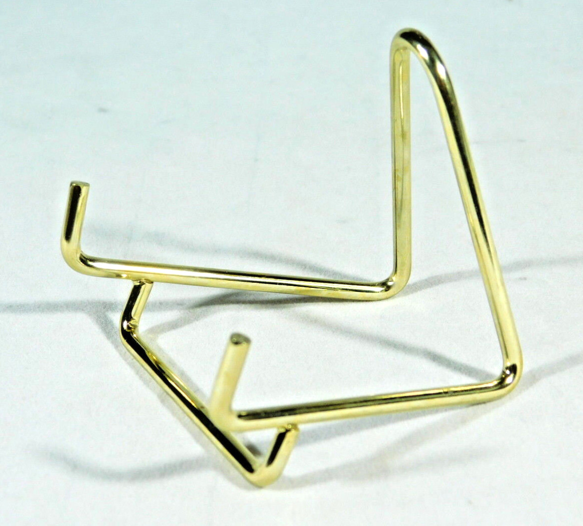 Easel Display Stand Mini Size Metal Gold Color