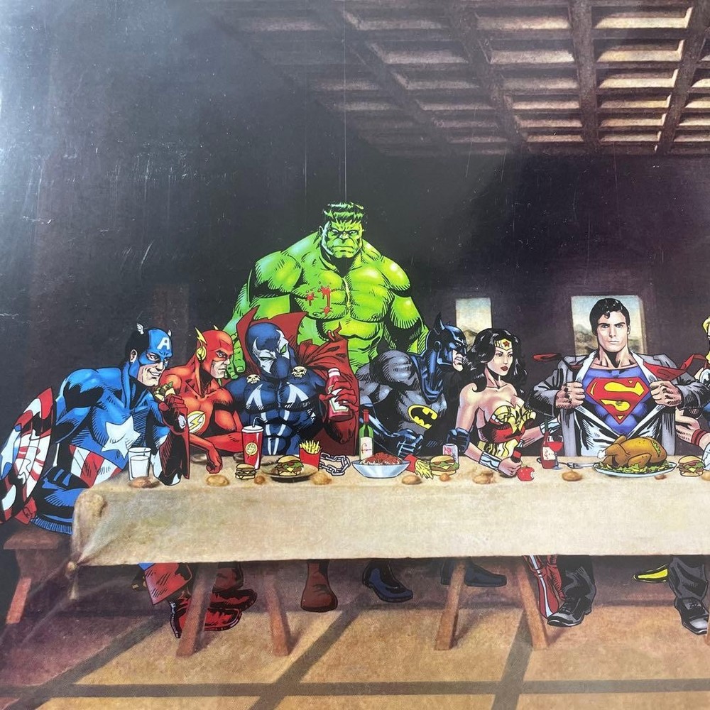 Avengers Creative Art The Last Supper