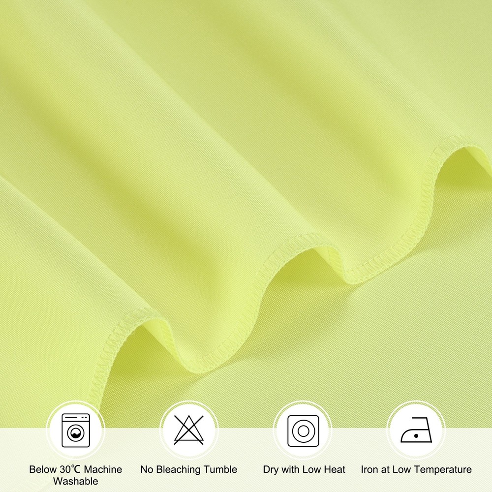 140x220cm Rectangle Tablecloth, Thickened Polyester Table Cloth Grass Green