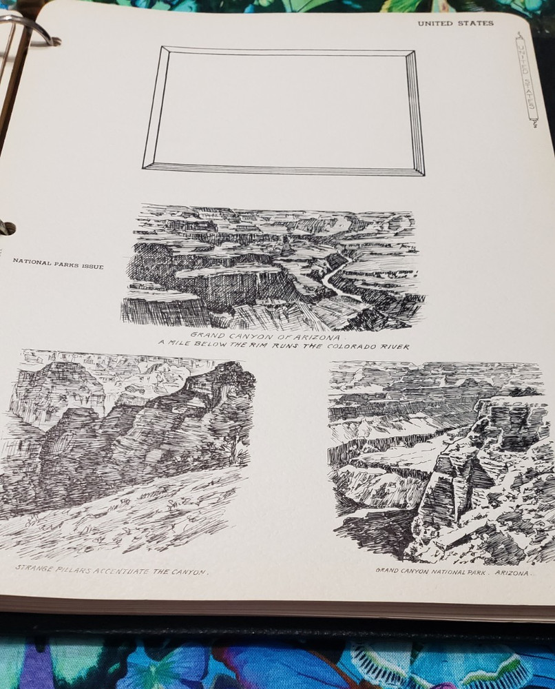 VINTAGE MACO PHILATELIC SERVICE UNITED STATES COMMEM PLATE BLOCK POSTAGE ALBUM