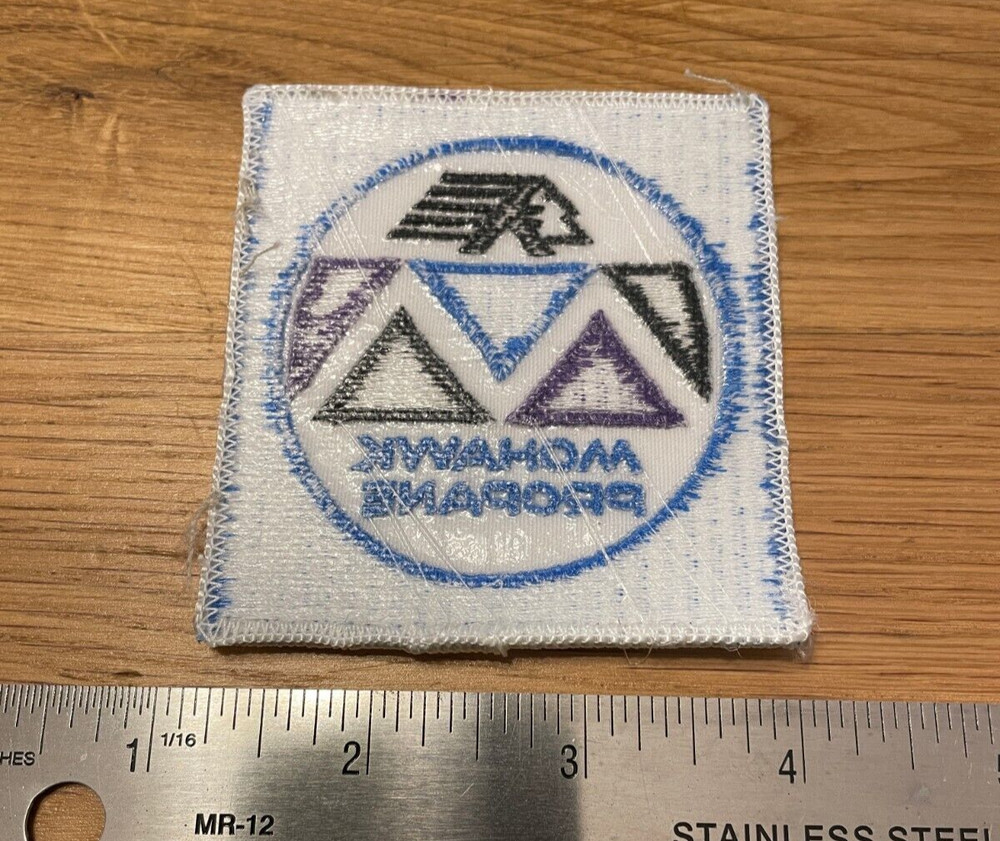 Vintage MOHAWK PROPANE Embroidered Iron On Uniform Hat Jacket Patch 3"