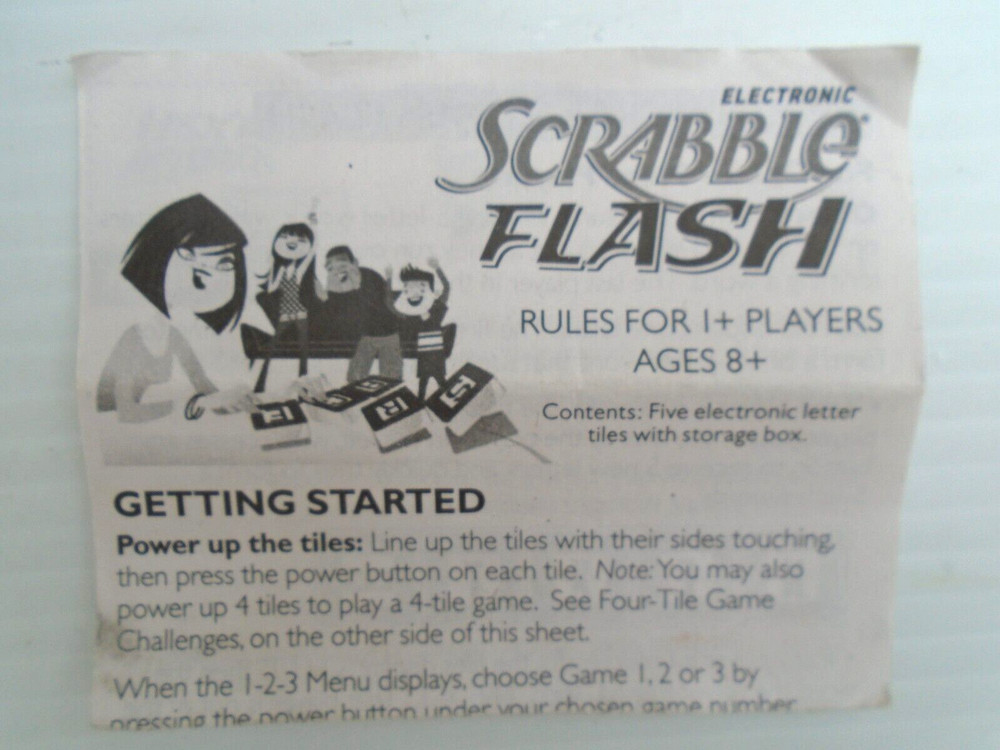 Electronic Scrabble Flash Electronic Game 2010