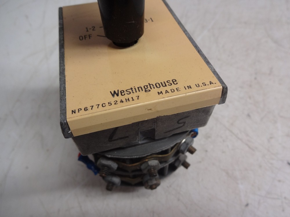 Westinghouse Np677c524h17 Voltmeter Switch
