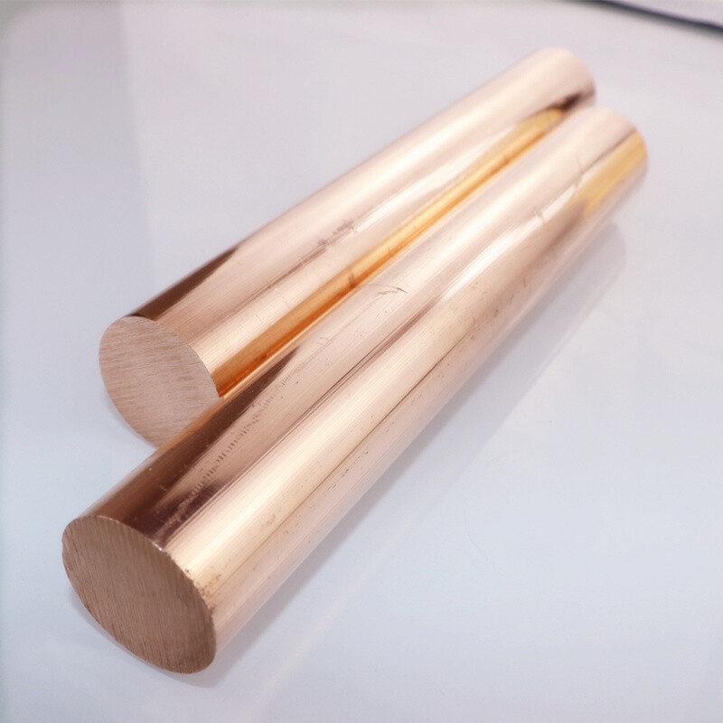 Copper Round Solid Bar Rod Multiple Sizes Length 200mm Diameters 8mm-28mm
