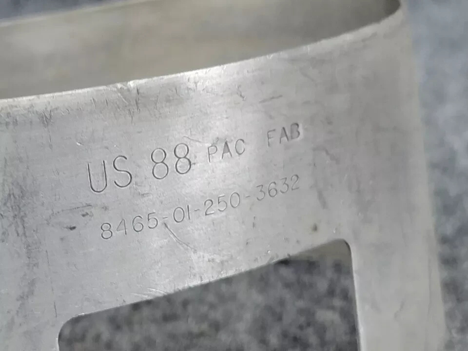 USGI Military Issue Aluminum Canteen Cup Stove Stand USGI Mess Kit Cooking Stand