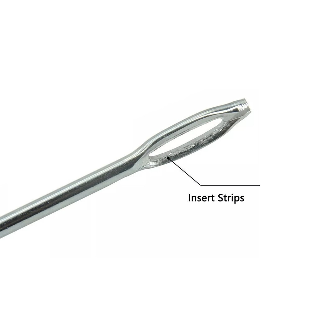 20x Replacement Split Eye Needle & Rasp Probe For T-Handle Tire Plug Repair Tool