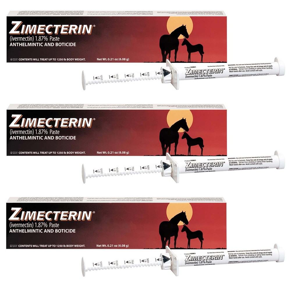 Zimecterin .21 oz tube  3-Pack