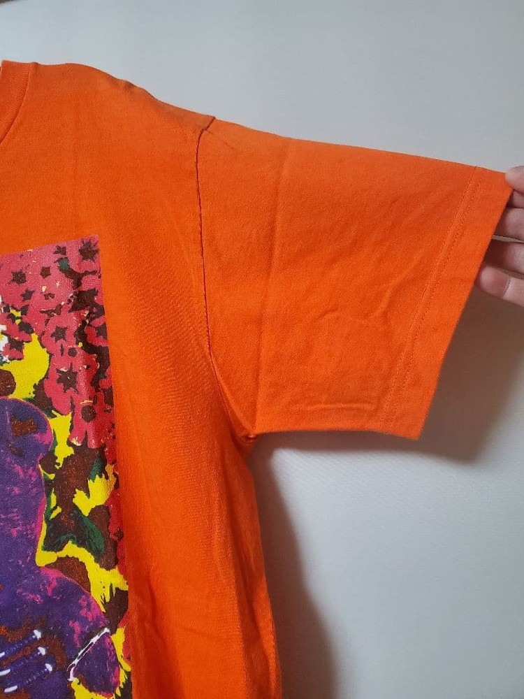 Orange Psycho Teddy Tshirt hide STAFF