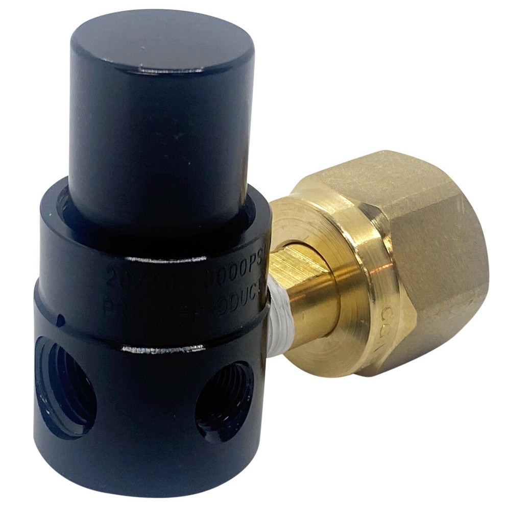 Co2 Air Shifter Compact Mini Aluminum Fixed Regulator 100 PSI
