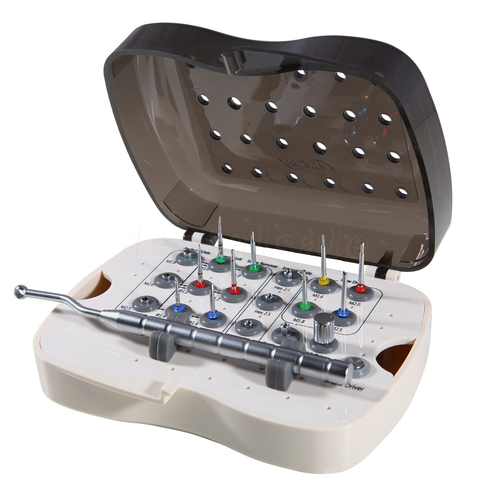 Dental Implant Fixture & Broken Screw Removal Kit Remove Surgical Tool Remover