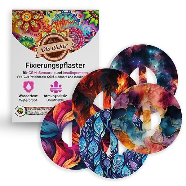 Guardian Patch - Mixed Pack - COLORFUL | Diasticker®