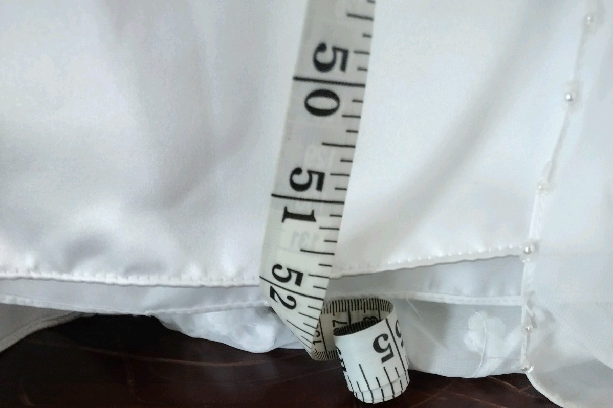 David's Bridal Wedding Dress Size 22 W with Under Slip size L and Bridal Vail