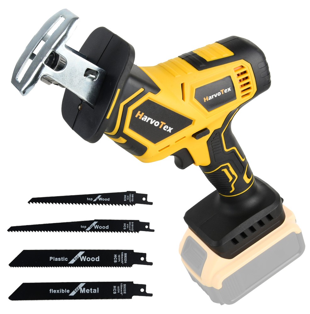 Brushless Cordless Reciprocating Saw for Dewalt 20V Max Variable Speed Tool Only