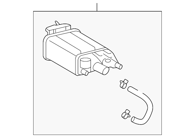 OEM Genuine Toyota Evap Purge Vapor Charcoal Canister 77740-07020