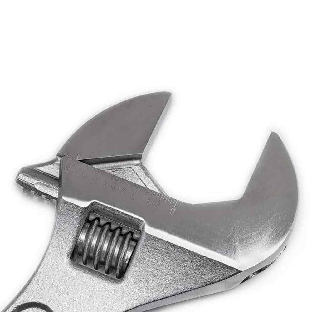Crescent AC224VS Adjustable Wrench: Chrome-Plated