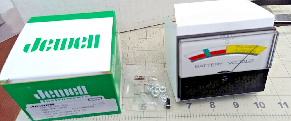 Battery Level Meter / Ammeter Aviation Weighing Scale A/S 37M-1 Type C-1 [RSOF]