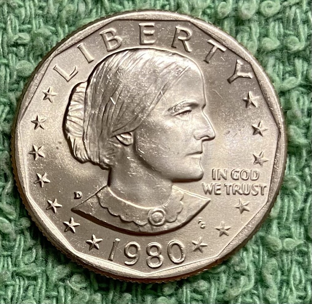 1980-D SUSAN B. ANTHONY DOLLAR  ***UNCIRCULATED***