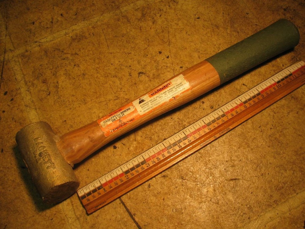 Hackett Brass 2 Pound Hammer