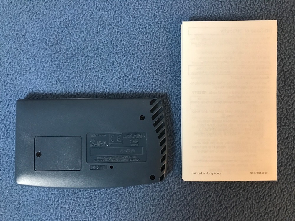 Texas Instruments TI PS-3010 Compact Data Bank/Scheduler Open Box Non-working