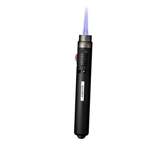 1300℃ Precision Mini Butane Torch - Dual Flame Refillable Windproof Lighter