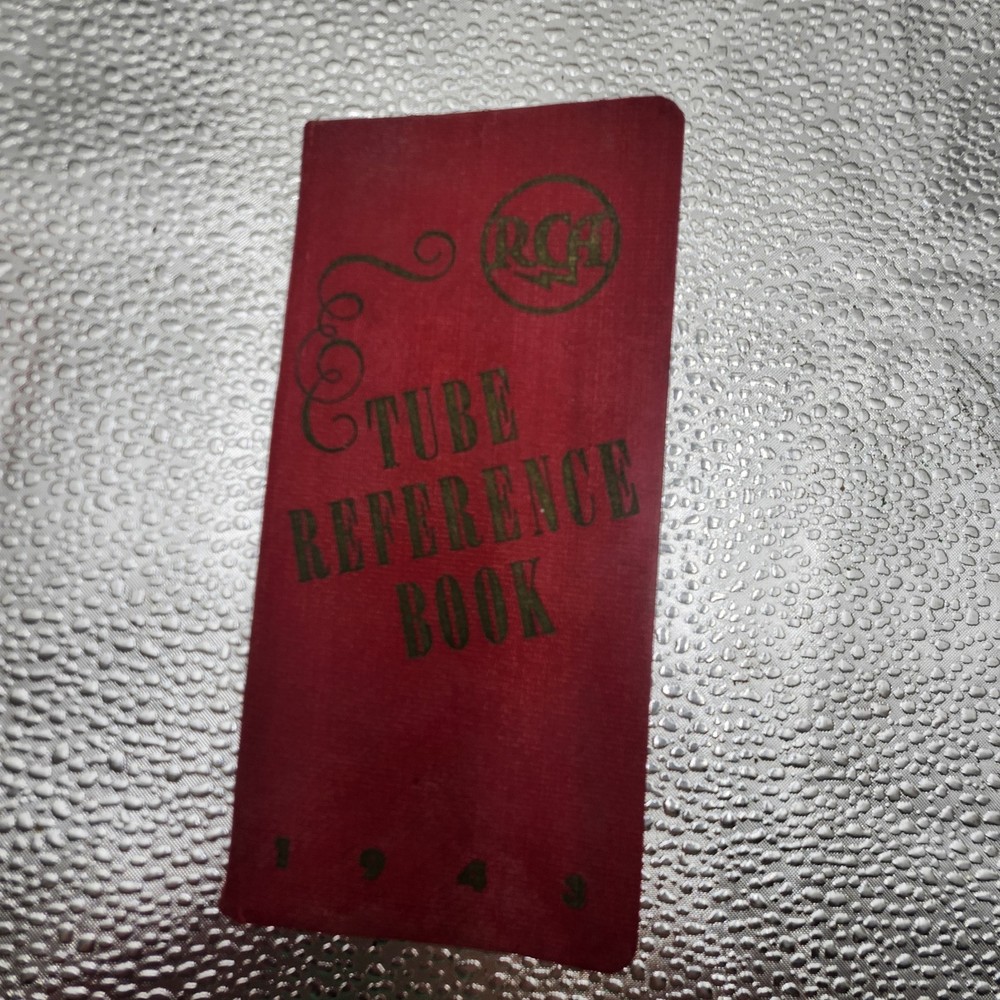 RCA 1943 Tube Reference Book Definitions, Charts, Stations, Socket Connection