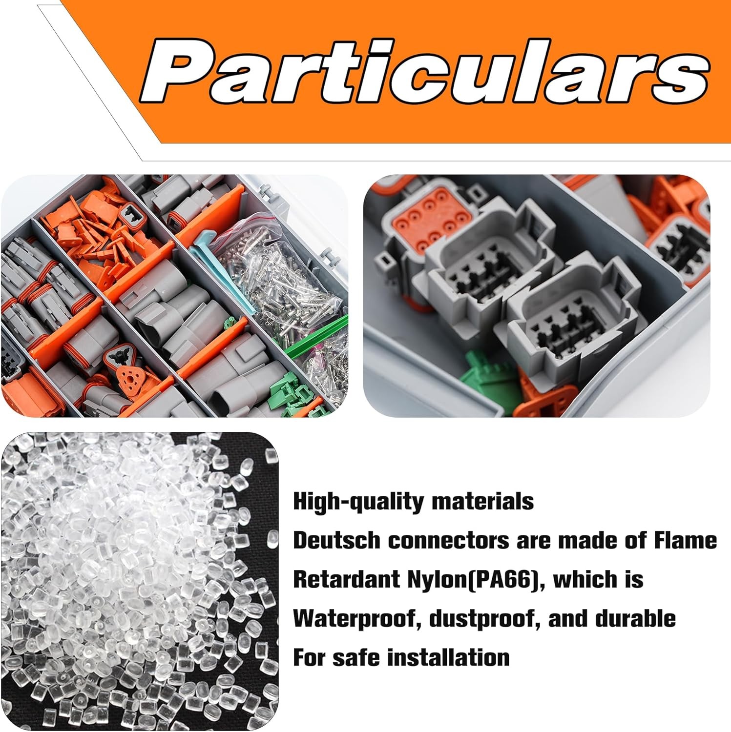 601 PCS ST6315 DT Deutsch Connector Kit 2 3 4 6 8 12 Pin DT Connector Crimp Tool