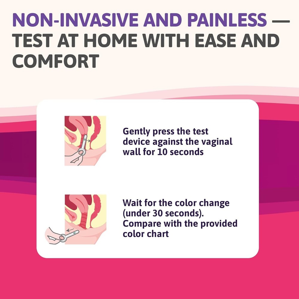 Vaginal pH Testing Made Easy - Dual Kit for Yeast and BV Detection