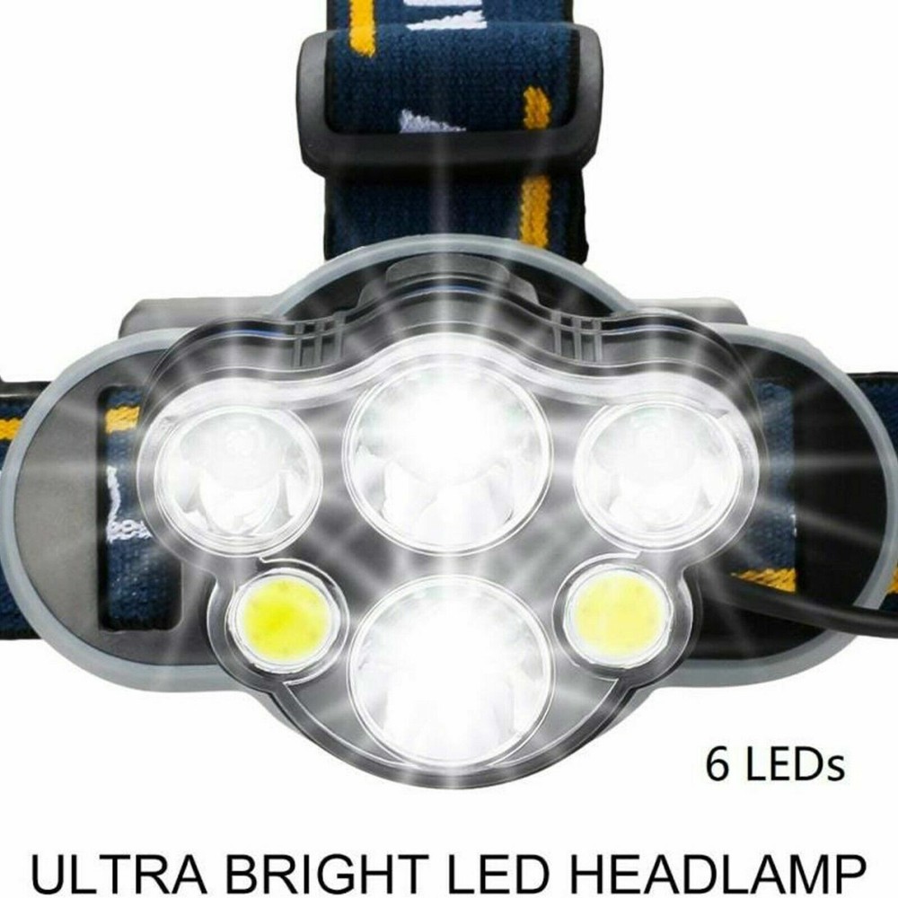 USB Rechargeable LED Headlamp Flashlight Headlight Head Torch Sensor Waterproof