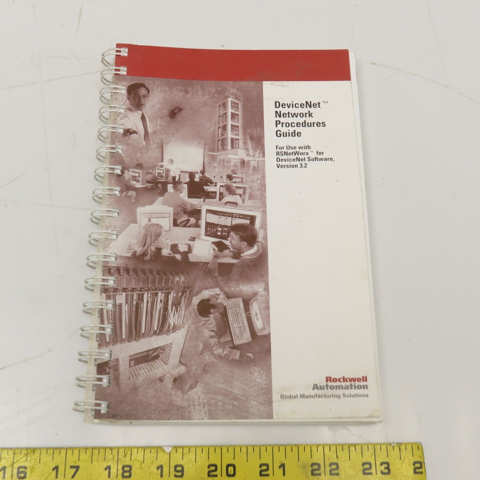 Rockwell DeviceNet Network Procedures Guide For RSNetWorx & DeviceNet 3.2