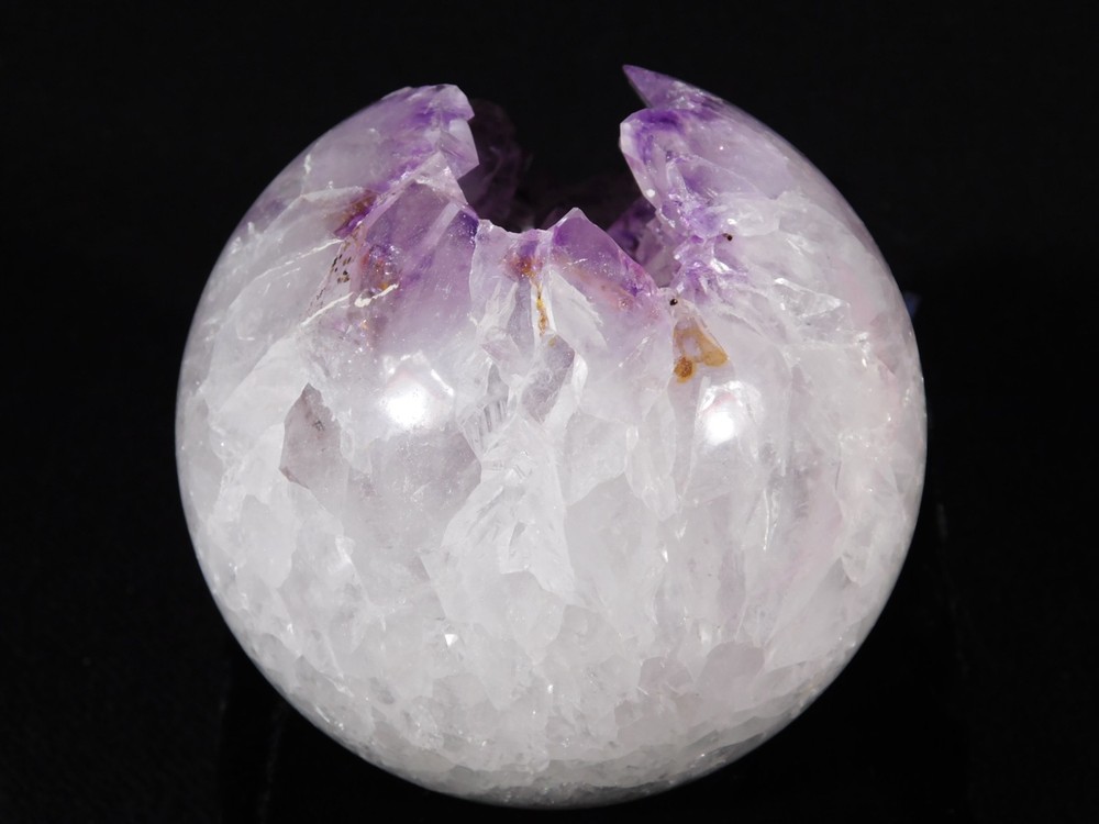 BIG! Amethyst Crystal Cluster Pocket SPHERE! From Uruguay 1202gr