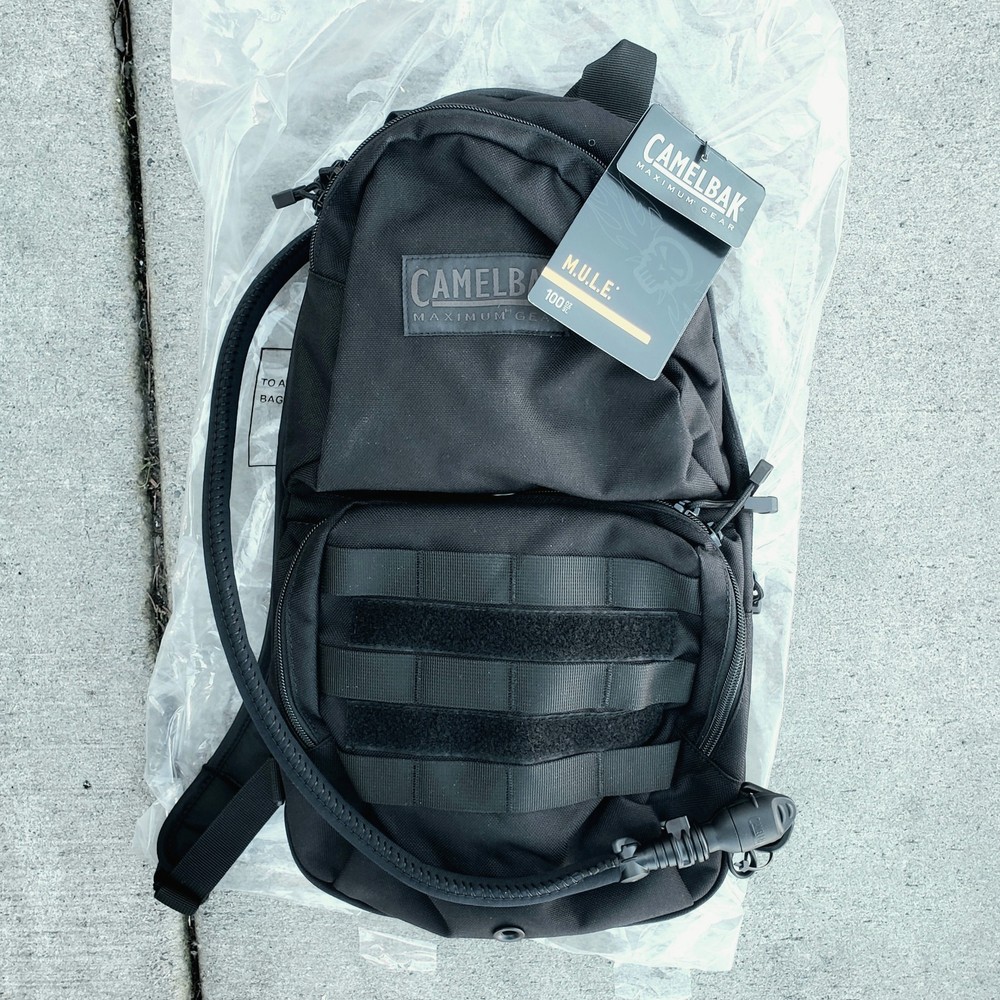 Camelbak M.U.L.E. Maximum Gear Hydration Backpack Pack MOLLE Mil-Spec MULE Black