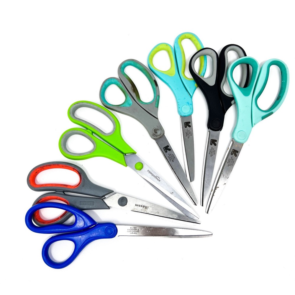 7 Pcs Target, iBayarn, Amazonbasics Paper Edgers Cutters Scissors, Shears Set