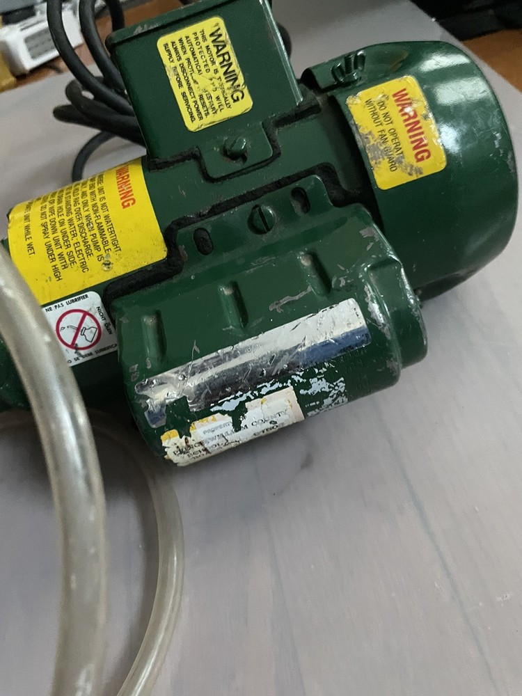 Asbestos Analytics high volume air sampling pump R-G570X