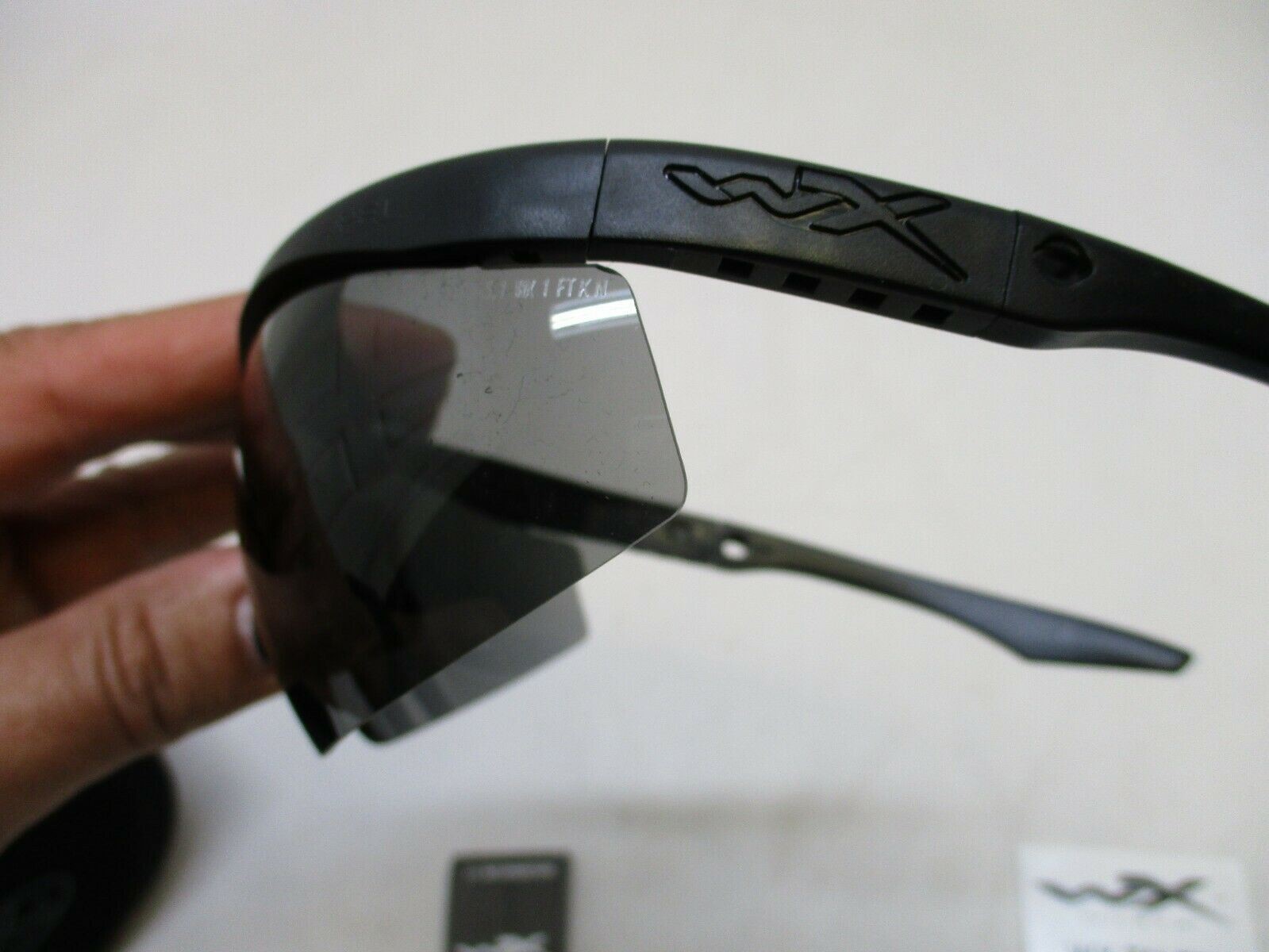 NEW WILEY-X TALON MILITARY SUNGLASS KIT EYE PRO SHATERPROOF CLEAR & DARK KIT