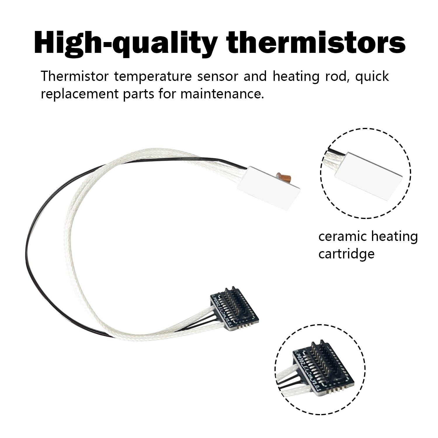 Flashforge Heating Assembly Kit for Flashforge AD5X Hot End Heating Component US