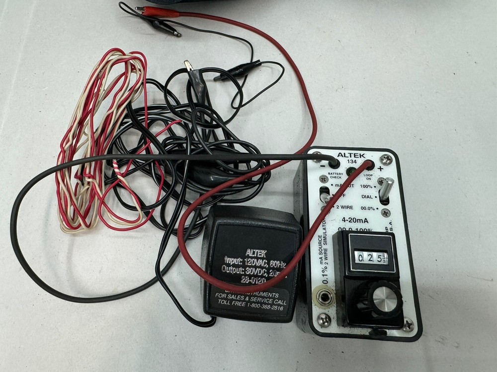 altek 134 calibrator see pics